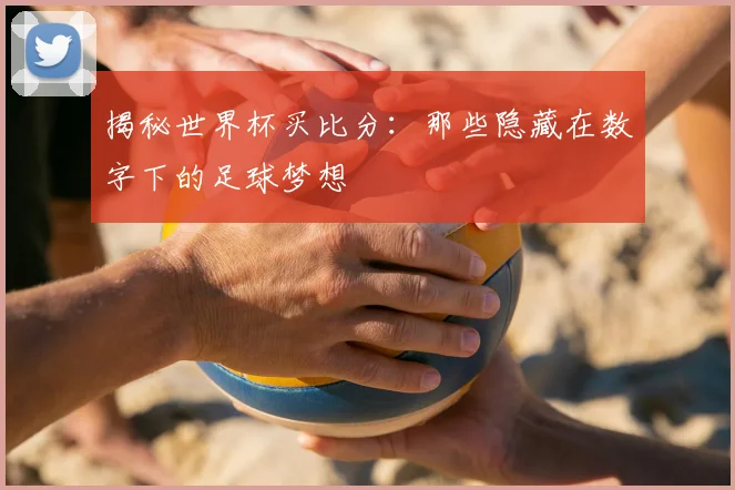 揭秘世界杯买比分:那些隐藏在数字下的足球梦想