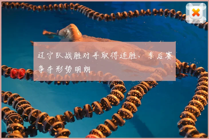 辽宁队战胜对手取得连胜,季后赛争夺形势明朗